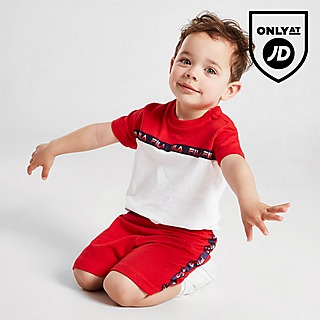 Fila Gavino Tape T-Shirt & Shorts Set Infant