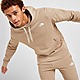 Brown The North Face Overhead Fleece Tracksuit