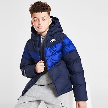 Nike Colour Block Padded Jacket Junior