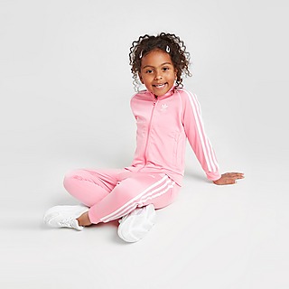 adidas Originals Girls' Superstar Full Zip Tracksuit Children