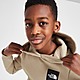 Brown The North Face Fine Box Hoodie Junior