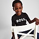 Black BOSS Large Logo T-Shirt Children