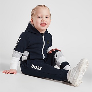 BOSS Colour Block Full-Zip Hooded Tracksuit Infant