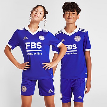 adidas Leicester City FC 2022/23 Home Shirt Junior