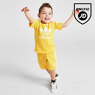adidas Originals Monogram T-Shirt/Shorts Set Infant