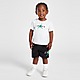 White Jordan Small Jumpman T-Shirt/Shorts Set Infant