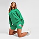 Green adidas Originals Varsity Cycle Shorts