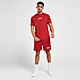Red Hoodrich Core T-Shirt/Shorts Set
