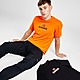Orange Napapijri Sory Stack Logo T-Shirt