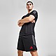 Black/Red adidas Tiro Club Training Shorts