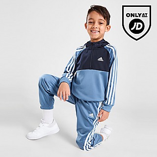 adidas Badge of Sport Poly Overhead Tracksuit Children