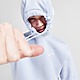 Grey/Grey/White Nike Sportswear Club Fleece Pullover Hoodie