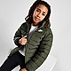 Green/Green/Green/Green/White Nike Synthetic Padded Jacket Junior
