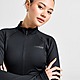 Black DAILYSZN Full Zip Fitted Top
