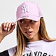 Pink New Era MLB New York Yankees Snapback Trucker Cap