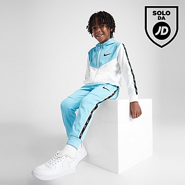 Nike Tuta Completa Zip Integrale Tape Poliestere Kids
