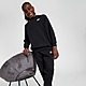 Nero/Bianco Nike Club Fleece Pantaloni della tuta Junior