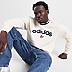 Bianco adidas Originals Collegiate Crew Sweatshirt