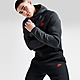 Nero/Grigio Nike Felpa con Cappuccio Tech Fleece