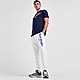 Bianco Polo Ralph Lauren Pantaloni della Tuta Logo Fleece