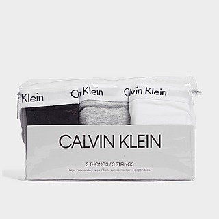 Calvin Klein Underwear 3-Pack Plus Size Thongs