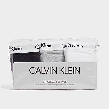 Calvin Klein Underwear 3-Pack Plus Size Thongs