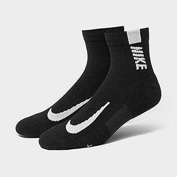 Nike Multiplier Running Ankle 2 Pack Socks