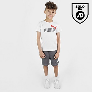 Puma Essential Logo T-Shirt & Shorts Completo Bambino