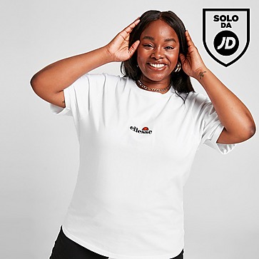 Ellesse Core Plus Size Logo T-Shirt Donna