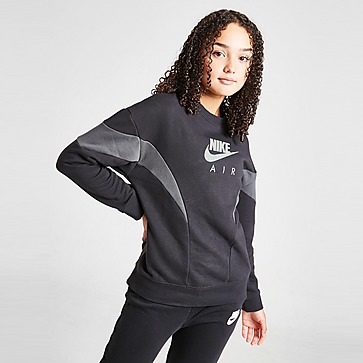 Nike Girls' Air Boyfriend Crew Sweatshirt Junior