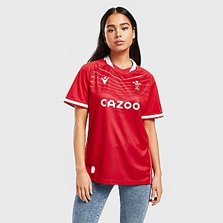Macron Welsh Rugby Union 2021/22 Home Pro Maglia Donna