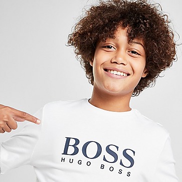 BOSS Logo Long Sleeve T-Shirt Junior