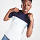 Bianco Lacoste Cut & Sew Colour Block T-Shirt Junior