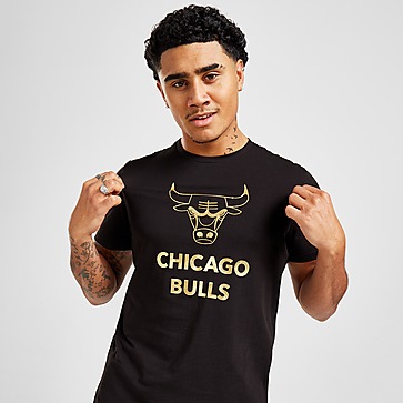 New Era NBA Chicago Bulls Metallic Short Sleeve T-Shirt