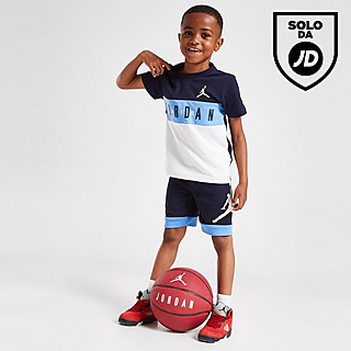 Jordan Colour Block Completo T-Shirt & Shorts Bambino