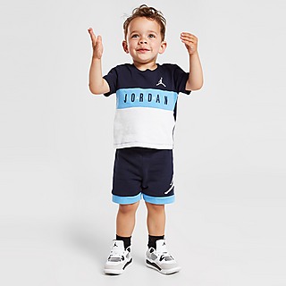 Jordan Colour Block Completo T-Shirt & Shorts Neonato