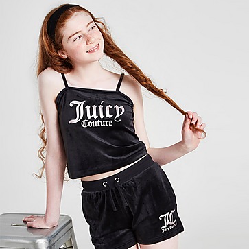 JUICY COUTURE Velour Completo Canotta & Shorts Junior