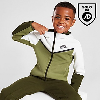 Nike Tech Full Zip Hooded Tracksuit Children