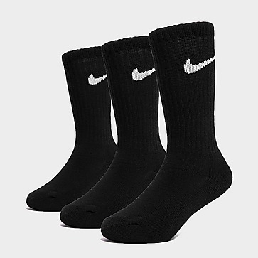 Nike 3 Pack Crew Socks Junior