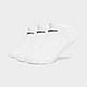 Bianco Nike 3 Pack Invisible Calze Junior