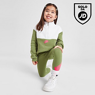 Nike Girls' Colour Block Zip Top/Leggings Set Children
