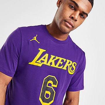 Jordan NBA LA Lakers James #6 Essential T-Shirt