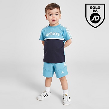 adidas Linear Completo T-Shirt&Shorts Neonato