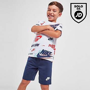 Nike All Over Print Completo T-Shirt&Pantaloncini Bambino