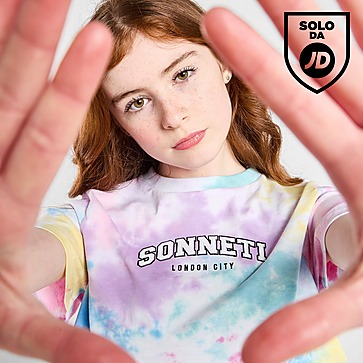 Sonneti Girls' Bello All Over Print Crop T-Shirt Junior