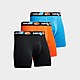 Nero/Arancione Nike 3-Pack Boxer