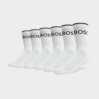 BOSS 6 Pack Stripe Logo Calze