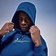 Celeste Nike Athletic Hoodie