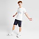Celeste adidas 3-Stripes Sport Woven Shorts Junior