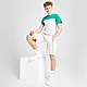 Bianco Tommy Hilfiger Colour Block T-Shirt/Shorts Set Junior